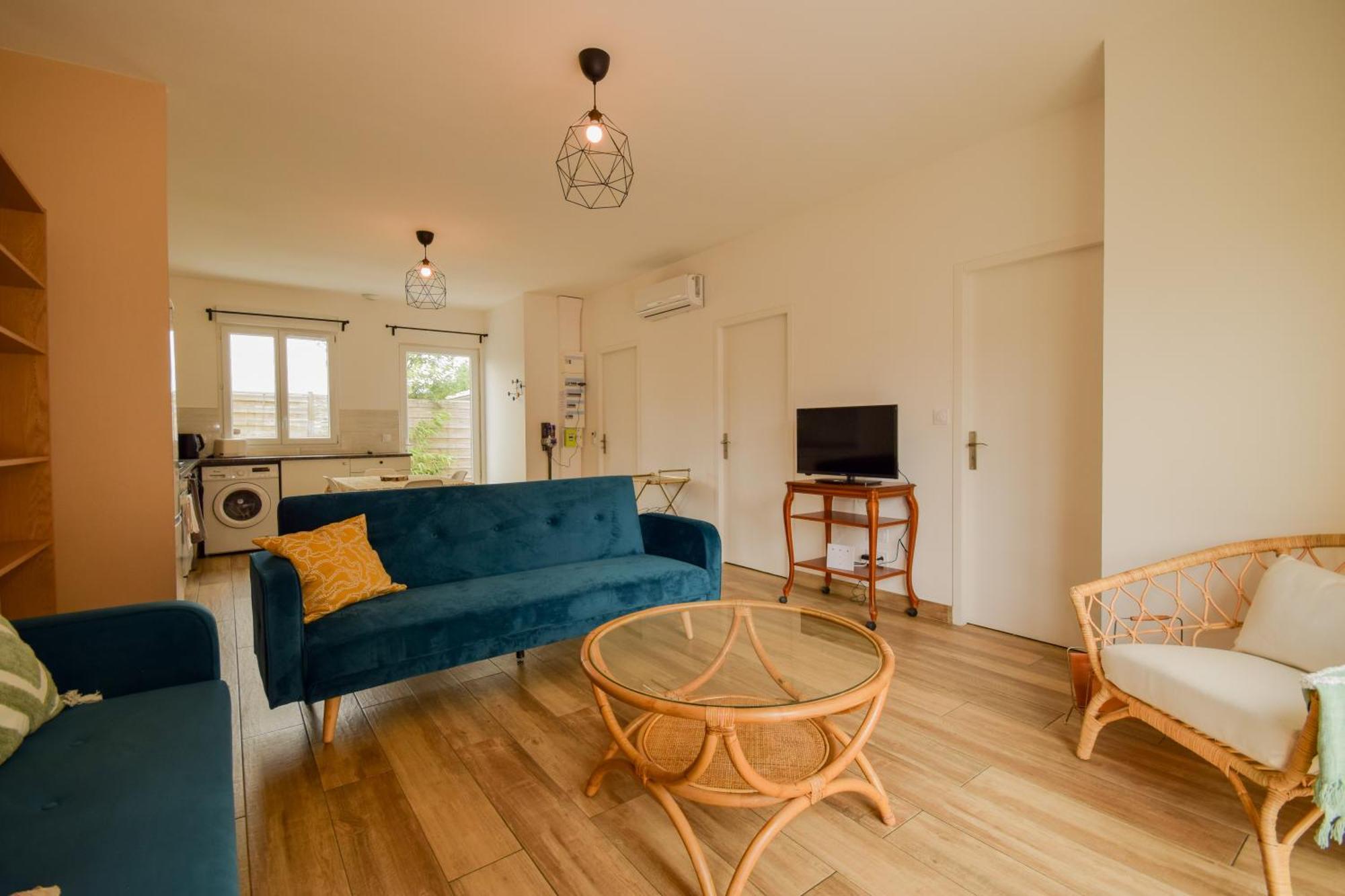 Le Cocon Bleu Appartement Parentis-en-Born Buitenkant foto
